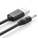 UGreen 5V USB 3.0 to DC3.5mm Charging Cable Power Cable for External Power Supply