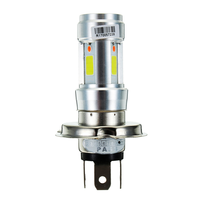 H4 BA20D 3000LM 18W Bright Hi/Lo COB LED Motorcycle Headlamp Motorbike Fog Lamp Light DC9-18V