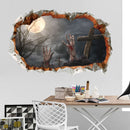 Miico FX64112 Halloween Sticker Wall Sticker Decoration For Living Room Halloween Decoration