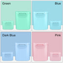 2 Layers Baby Kids Milk Powder Storage Box Food Formula Dispenser with Spoon Kitchen Storage Container