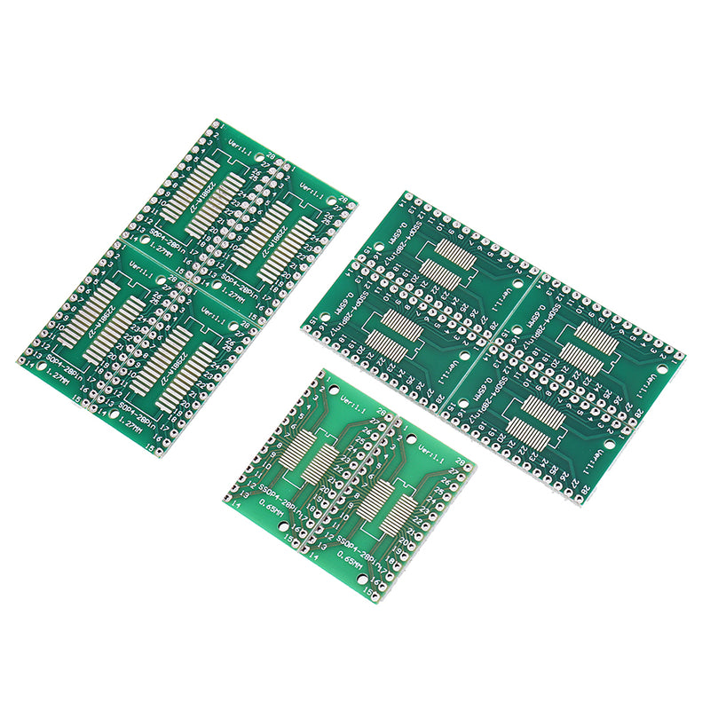 30pcs TSSOP28 SSOP28 To DIP28 SOP28 Transfer PCB Board DIP Pin Board Pitch Adapter