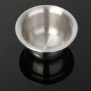 Stainless Steel Men's Shaving Traditional Mug Cup Bowl For Barber Soap Cream