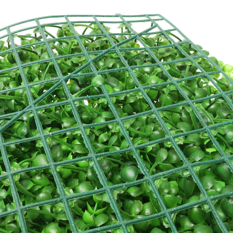 40*60cm Artificial Plant Foliage Hedge Grass Mat Greenery Panel Decorations Wall Fence