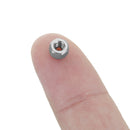 Suleve M3SN2 10Pcs M3 304 Stainless Steel Hex Self Locking Nuts Anti Loose All Steel Insert Lock Nuts