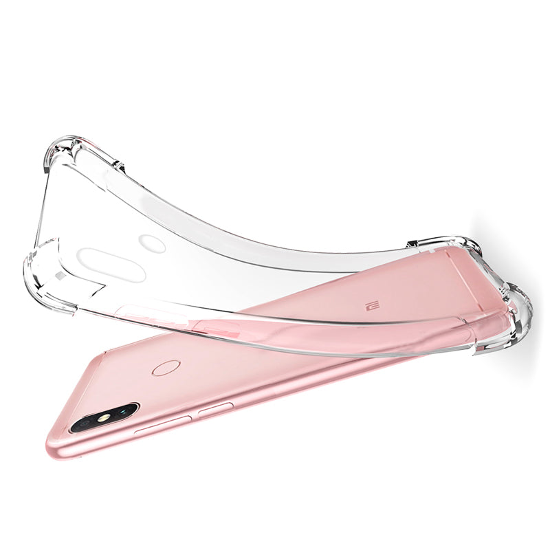 Bakeey Transparent Shockproof Soft TPU Protective Case For Xiaomi Mi A2 / Xiaomi Mi 6X