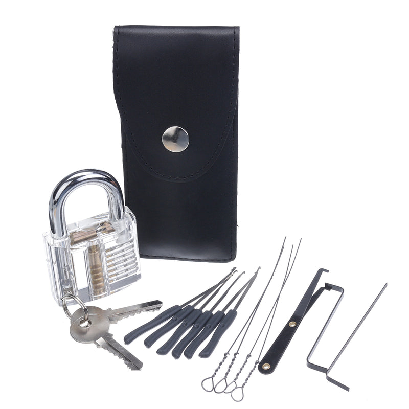 29Pcs Training Unlock Tool Skill Set Unlocking Lock Picks Set Key Extractor