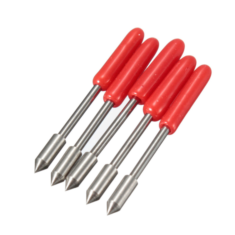 5pcs  Replacement 45 Degree Blades Vinyl Cutter Plotter For Graphtec CB09 with Springs