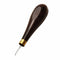 WUTA Leather Craft Tool Diamond Stitching Awl Ebony Blackwood Handle Leather Craft Sewing Awl Kit