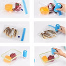 Portable Mini Automatic Electric Compression Vacuum Pump Food Storage Packing Wrapping Device + 5 Compressed Bags