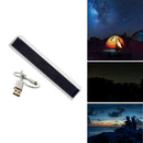 Solar Power 30 LED USB Rechargeable Waterproof Magnet Camping Light 4 Modes Portable Emergency Light