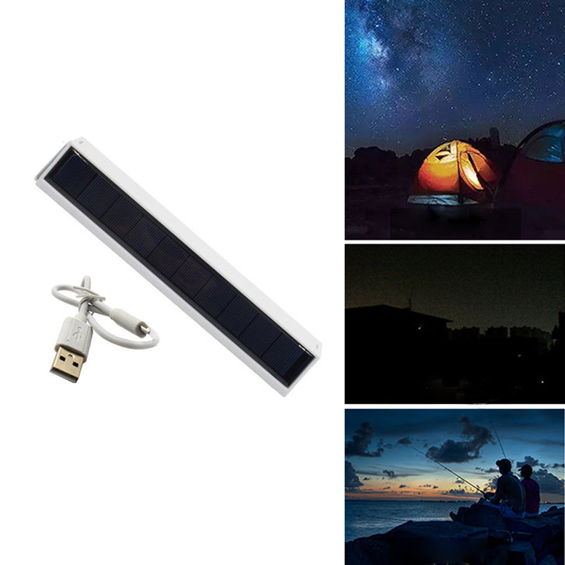 Solar Power 30 LED USB Rechargeable Waterproof Magnet Camping Light 4 Modes Portable Emergency Light