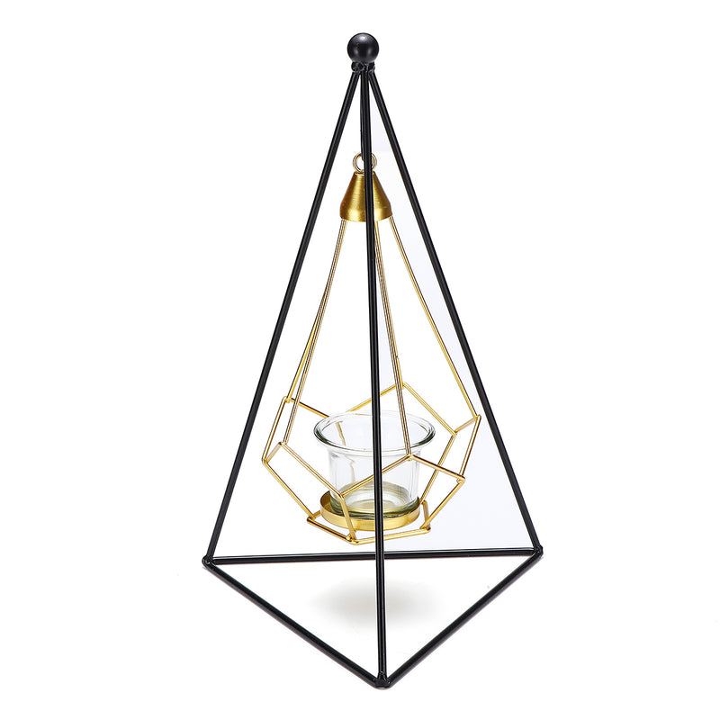 Creative Nordic Style Light Luxury Candle Holder Table Romantic Wedding Candlelight Dinner Props European Decorations