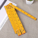 Portable Wooden Folding Ruler 1M/2M Multifunctional Painting Drawing Measuring Instrument Model Template Ruler Carpenter Measuring Tools