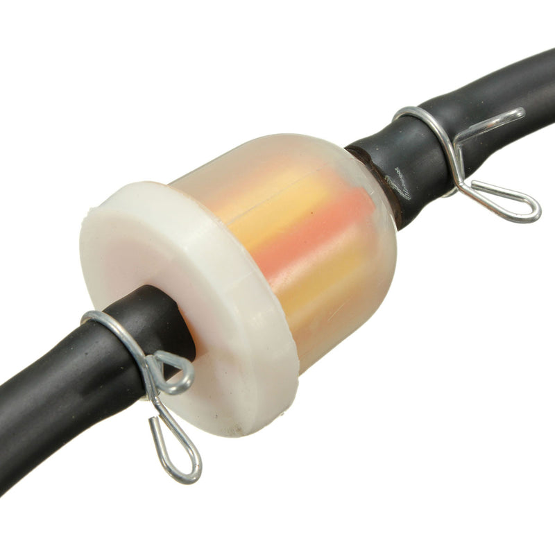 Gas Fuel Tank Filter Hose Pipe with Clips For 2 Stroke 47 49cc Mini Moto ATV Quad Dirt Bike