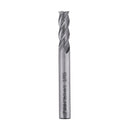Drillpro 5pcs 1/8-5/16 Inch Imperial Milling Cutter High Speed Steel CNC Cutter Spiral End Mill
