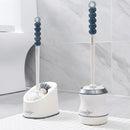 Toilet Brush and Holder Bowl Cleaning Brush with Under Rim Lip Brush and Holder