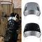 5-7 inch Headlight Universal Motorcycle Windshield Flexible Extension Spoiler Windscreen Sun Visor