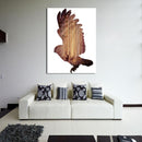 Miico Hand Painted Oil Paintings Simple Style-B Flying Owl Wall Art For Home Decoration Painting