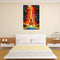 Miico Hand Painted Oil Paintings Eiffel Tower Scenery Wall Art For Home Decoration