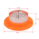 50x17mm Diameter Disc Bubble Spirit Level Round Circle Circular Tripod Bullseye