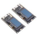 2Pcs LILYGO TTGO LORA SX1278 ESP32 0.96 OLED Display Module 16 Mt Bytes 128 Mt bit) 433Mhz