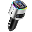Bakeey 18W QC3.0 Dual USB LED Display Indicator Lamp Fast Charging USB Car Charger FM Transmitter For iPhone 11 Max Pro XS Huawei P30 Pro Mate 30 Xiaomi 9 Pro S10+