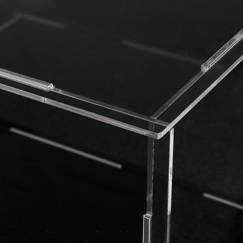 Acrylic Assembly Box Heavy Duty Clear Acrylic Display Case Box For 1:24 Scale Diecast Car