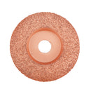 Drillpro 4-1/2 Inch Tungsten Carbide Coating Wood Carving Disc Shaping Disc for Angle Grinder
