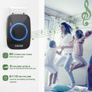 CACAZI A10 Wireless Doorbell Waterproof 100-240V 300M Range Music Door Bell Home 60 Chimes Door Ring 1 Receiver 1 Transmitter