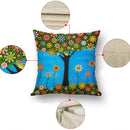 European Style Oil Painting Tree Cushion Cover Home Decor Throw Pillow Case