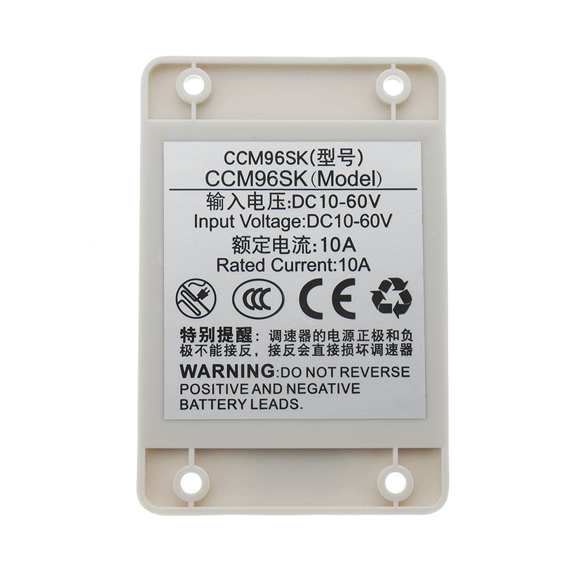 CCM96SK 20A PWM DC Motor Governor 12V/24V/36V/48V High Power DC Drive Speed Controller Module