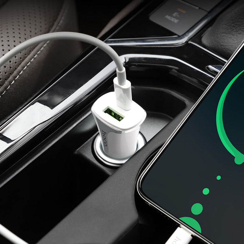 HOCO 18W PD QC 3.0 Fast Charging USB Car Charger For Samsung S8 S9 S10 Xiaomi Mi9 Huawei P30 Mate 20Pro