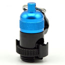 KEEP DIVING HC-905 Aluminum Alloy+Stainless Steel Diving BCD Breath Regulator Tube Clamp Magnetic Quick Shackle Diving Accessories