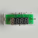 DIY C51 Microcontroller Electronic LED Light Control Temperature Digital Clock Kit With Case