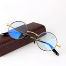 KCASA Retro Anti-blue Round Frame Presbyopic Reading Glasses Computer Goggles for Women for Men