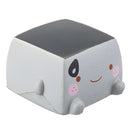 Food Squishy Japanese Tofu 6.5CM Jumbo Toys Kawaii Expression Gift Collection With Packaging
