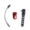 XANES TL03 Bicycle LED Taillight USB Rechargeable 0.5W Waterproof Safety High Visibility