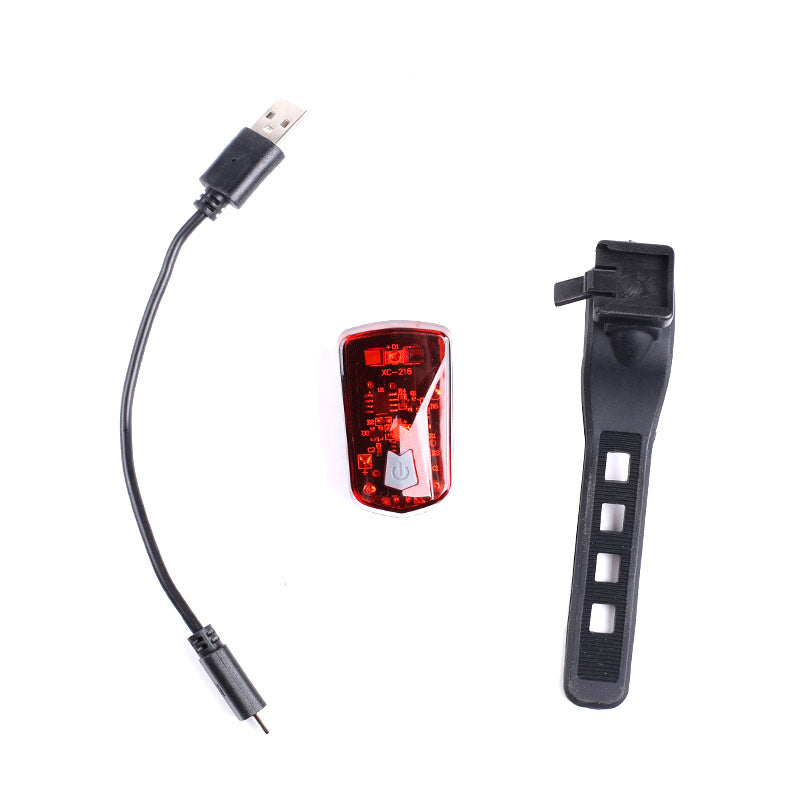 XANES TL03 Bicycle LED Taillight USB Rechargeable 0.5W Waterproof Safety High Visibility