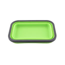 IPRee 4Pcs Silicone Lunch Box Folding Food Container Camping Picnic Fresh Storage Tableware