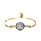 Unisex Jewelry Unique Blue Evil Eye Zircon Adjustable Charm Bracelet