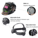 Solar Power Auto Darkening Welding Helmet Mask Welders Grinding Function