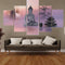 5Pcs Modern Canvas Print Paintings Poster Wall Art Picture Home Decor Unframed