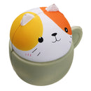 Cooland Squishy Cup Cat Kitten Pet Animal 10.5*9.6*8CM Soft Slow Rising With Packaging Collection Gift Toy