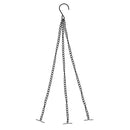 Fashion Plant Hanging Basket Flower Pot Stainless Steel Chain Planter Garden Home Decorations