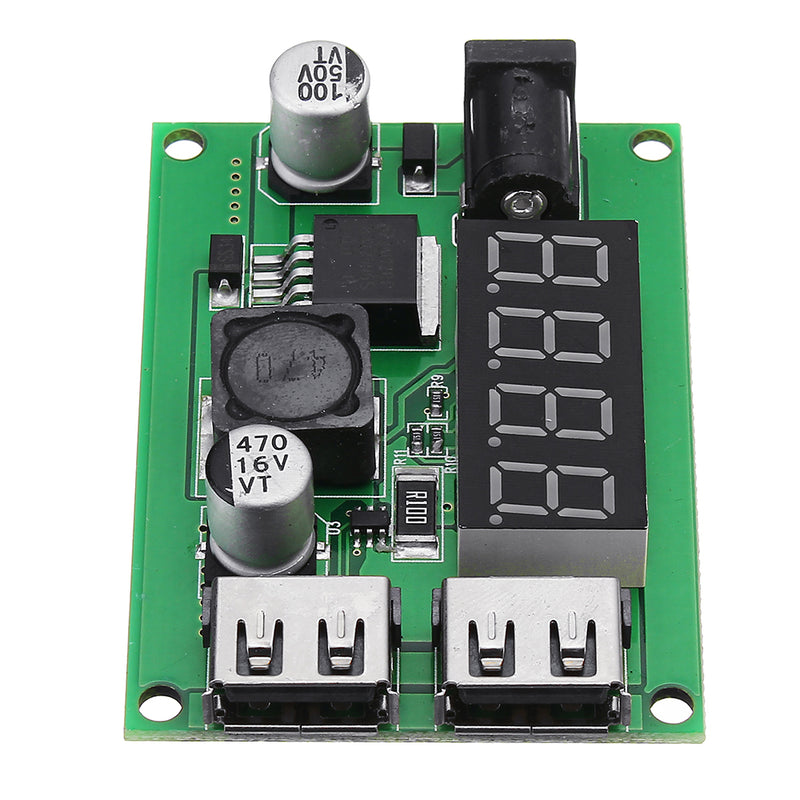DC 12V/24V/36V To DC 5V 3A Step Down Module DC-DC Vehicle Fast Charging  With Solar Power Regulator