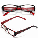 Red Female Diamond Flower Frame Presbyopic Reading Glasses Eyeglasses 1.0 1.5 2.0 2.5 3.0 3.5 4.0
