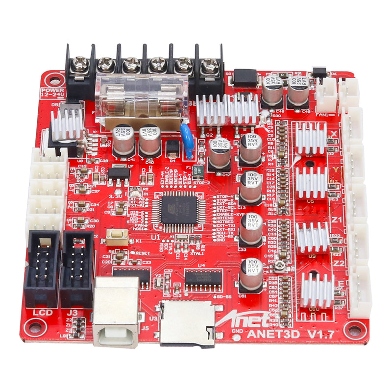Anet Upgraded E16 A8 MainBoard MotherBoard Support RepRap Ramps1.4 A8 Main Control Board DIY for 3D Printer