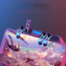 MEMO AK88 Heat Dissipation Six Finger All-in-One PUBG Mobile Game Controller Free Fire Key Button Joystick Gamepad L1 R1 PUBG Trigger for all Mobile Phone