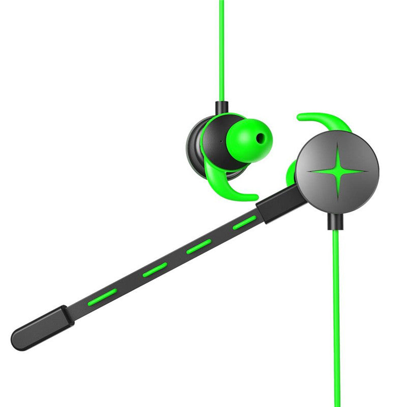 V7 Gaming Earphone Portable 3.5mm Waterproof Stereo Headphone with Pluggable Mic for Phone Laptop