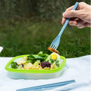 Naturehike Kids Environmental Wheat Stalks Picnic Set Flatware Camping Spoon Travel Chopsticks Fork